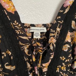 Y2K American Eagle Mini Sun Dress